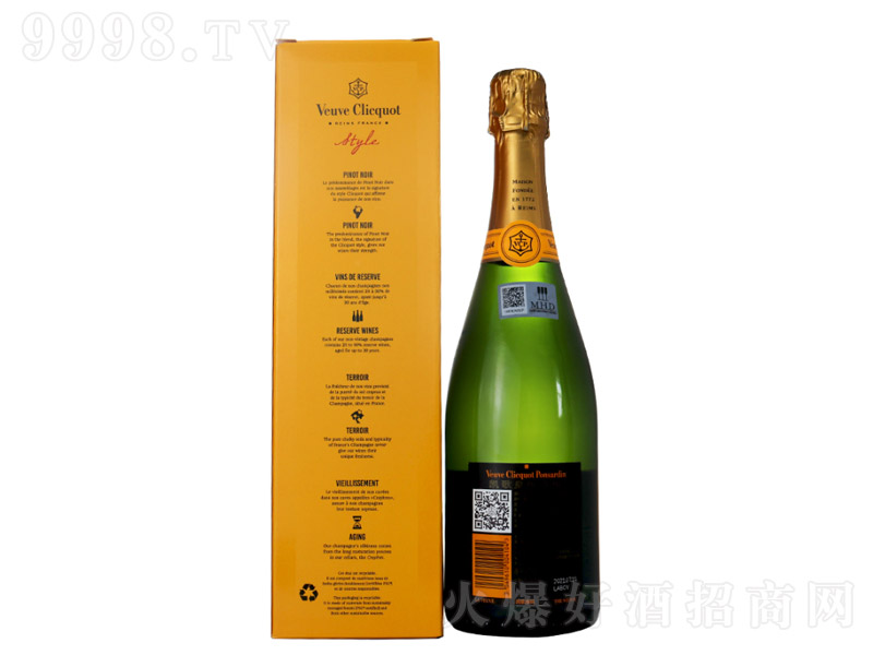 P㙉YbVeuveClicquotȻѾƷơ12%vol 750ml-tϢ